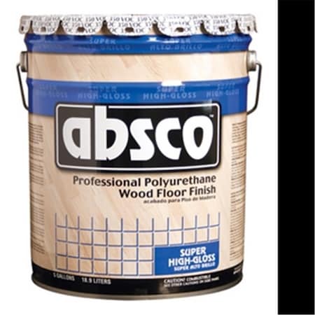 Absco Absolute Coatings 89005 5 Gallon Gloss Absco Polyurethane Wood Floor Stain Stain 208796